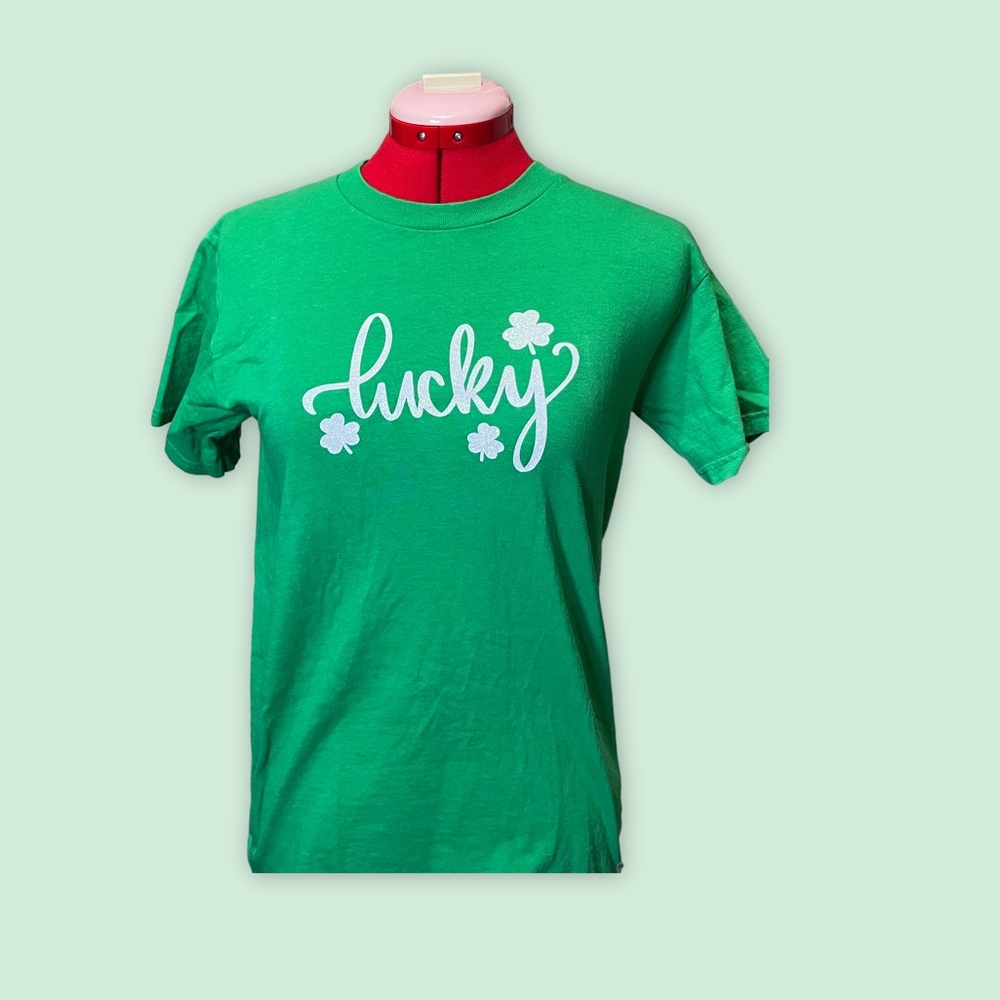 Green St Patty Day tee
